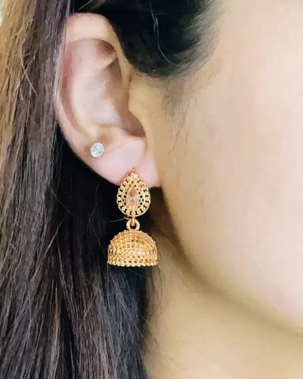 Small-sized Jhumki Earrings