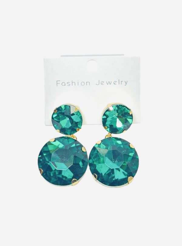 Emerald Green Classic Earrings