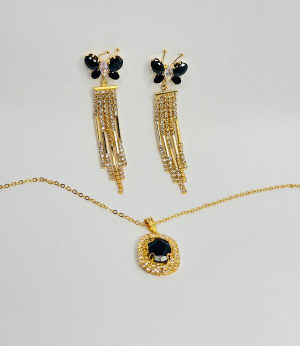 Jewellery Set ( Earrings, Necklace, Ring )