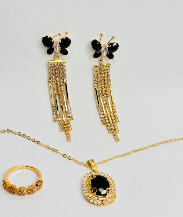 Jewellery Set ( Earrings, Necklace, Ring )