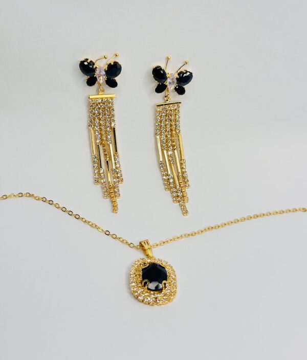 Jewellery Set ( Earrings, Necklace, Ring )