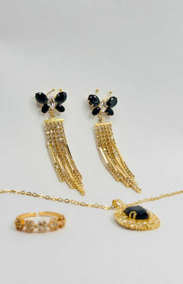 Jewellery Set ( Earrings, Necklace, Ring )