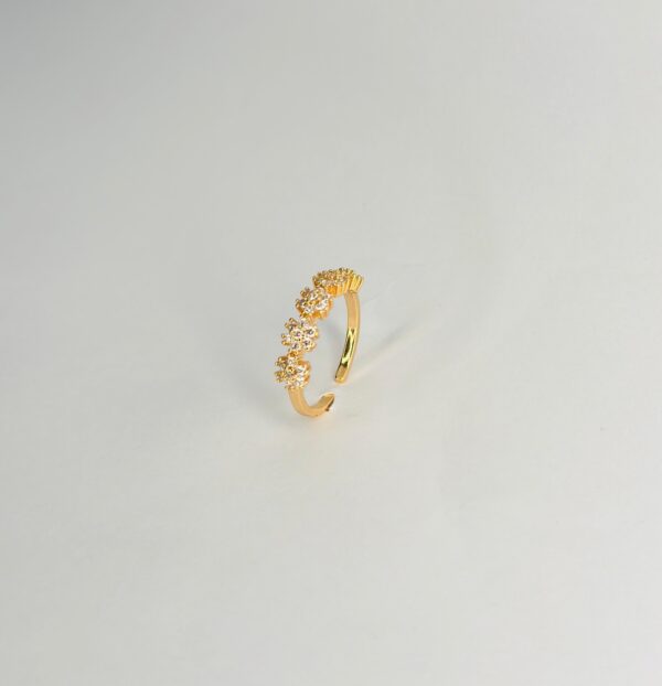 Golden Blossom Ring