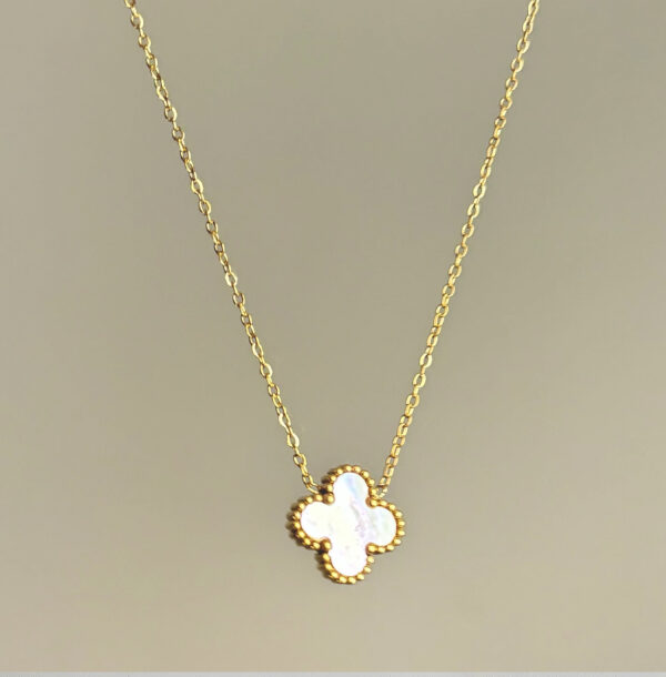 White Clover Necklace